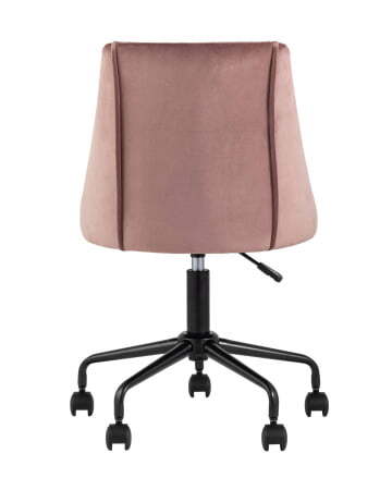 Кресло компьютерное Сиана велюр розовый (Компьютерное кресло Сиана розовый)