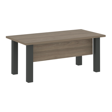 Стол для руководителя LT.D-18.1 (Вяз Благородный/Антрацит металл)