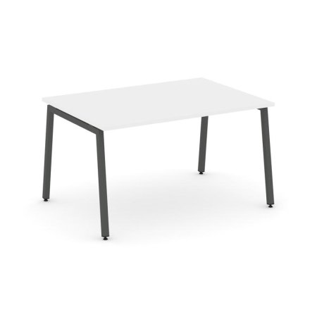 Стол переговорный SN-4A.SPRG-001.3 (980х980х750) (Белый/Металл Антрацит)