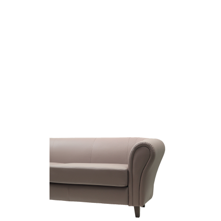 Диван офисный Сократ (С-17) 3-х местный (Коричневый)