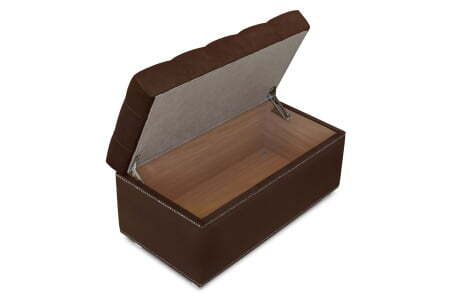 Банкетка Marcele 700 (720x420x450) Коричневый (Коричневый)