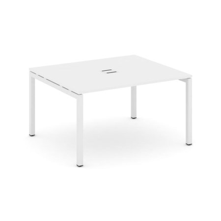 Стол переговорный SN-5P.SPRG-032 (1180х1180х750) (Белый/Металл Белый)