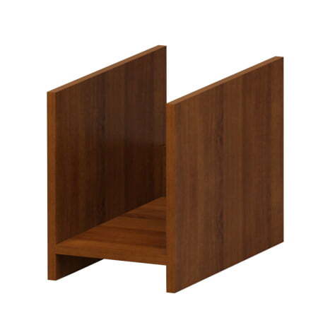 Подставка под системный блок Этюд 1980 275x500x370 (Орех Французский)