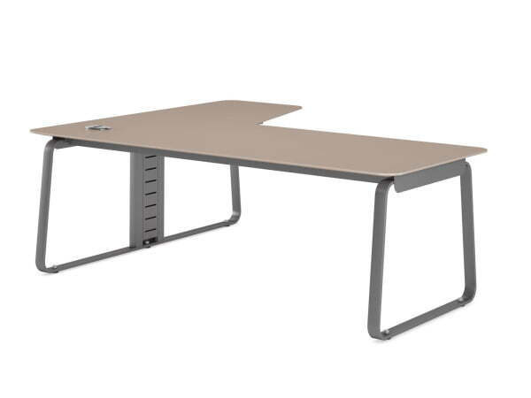 Рабочая станция правая Genesis JNS110DX 2150x1700x745 (Серый каменьСерый)