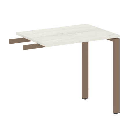 Приставной элемент БП.ПР-2 800x600x750 (Дуб Наварра/Мокко металл)