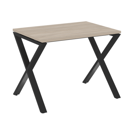 Стол рабочий VR.L-SRX-1.7 980x720x750 (Дуб Аттик/Черный металл)