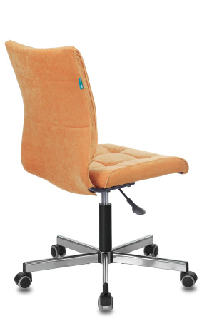 Кресло Бюрократ CH-330M/VELV72 оранжевый Velvet 72 крестовина металл (Компьютерное кресло CH-330M оранжевый)