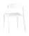Стул Moris пластик белый (Стул пластиковый Moris белый)