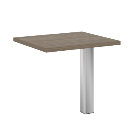 Брифинг-приставка M-LT.BR-1 (Вяз Благородный/Серый металл)