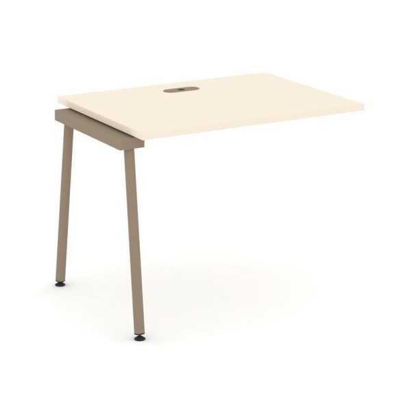 Наборный элемент рабочей станциии ES.1.NRS-1-LK (980х730х750) (Сатин/Металл Латте)