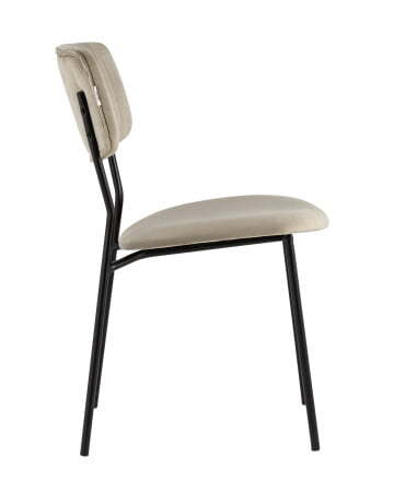Стул Бандо велюр бежевый (Стул Бандо бежевый)
