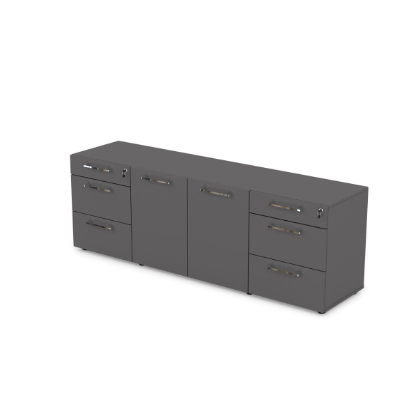 10Т.007.14 Греденция  (1638x450x626) (Graphit)