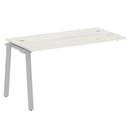 Проходной наборный элемент рабочей станции Metal System Style БА.ПРС-СП-1.3 1400x720x750 (Дуб Наварра/Серый металл)