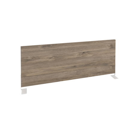 Экран боковой ЛДСП Onix O.EKR-98 980x370x18 (Тиквуд Темный/Белый)