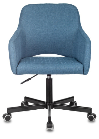 Кресло CH-380M сердитое море 38-415 крестов. металл (Синий)