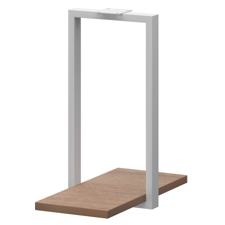 Подвесной держатель под СБ Арго-М ПДСБ.Ф 270x500x525 (Орех/Белый)