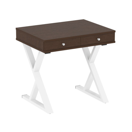 Компьютерный стол VR.SP-1-79M 794x600x750 (Венге Цаво/Белый Металл)