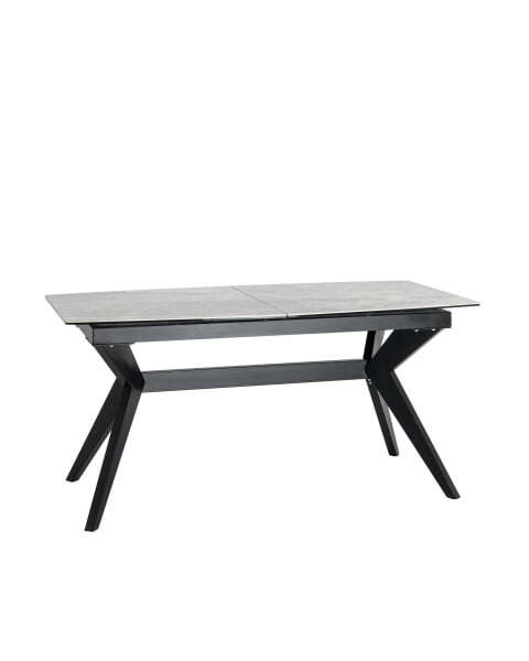 Стол обеденный Аркада раскладной 160-210*90 керамика темная (Стол обеденный Аркада серый)