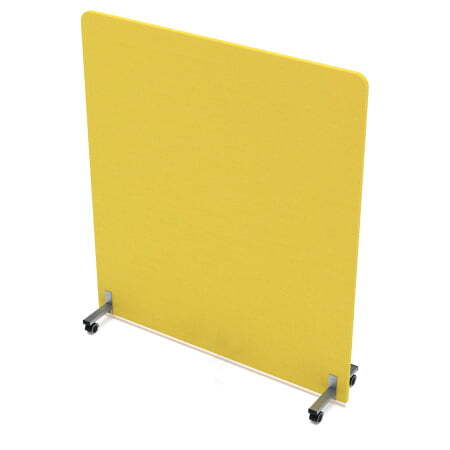 Акустическая мобильная перегородка SOFTOffice 011.МП.1316 1400x377x1600 (Lemon)