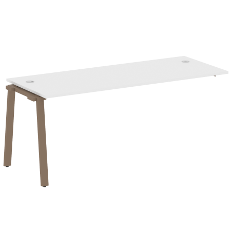 Проходной наборный элемент рабочей станции Metal System Style БА.ПРС-СП-1.5 1800x720x750 (Белый/Мокко металл)