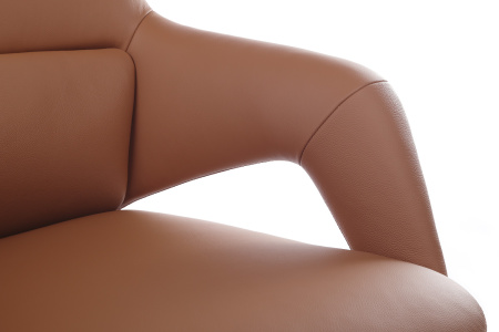 Офисное кресло Aura FK005-A Светло-коричневый (Светло-коричневый)