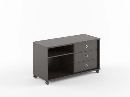 Тумба мобильная серии Born В202 1200x500x660 (Венге Магия)