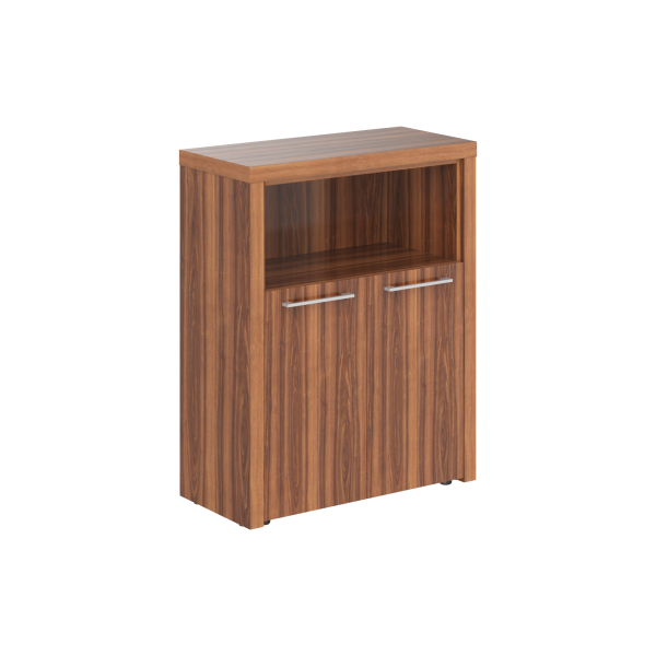 Шкаф с глухими малыми дверьми и топом Zenn ZMC 85.3 964x452x1219 (Орех Даллас)