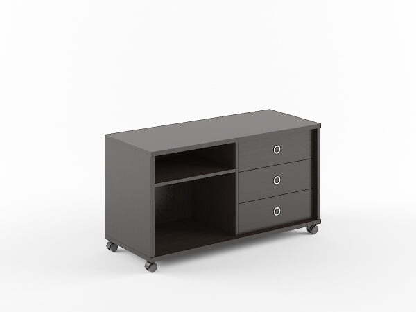 Тумба мобильная серии Born В202 1200x500x660 (Венге Магия)