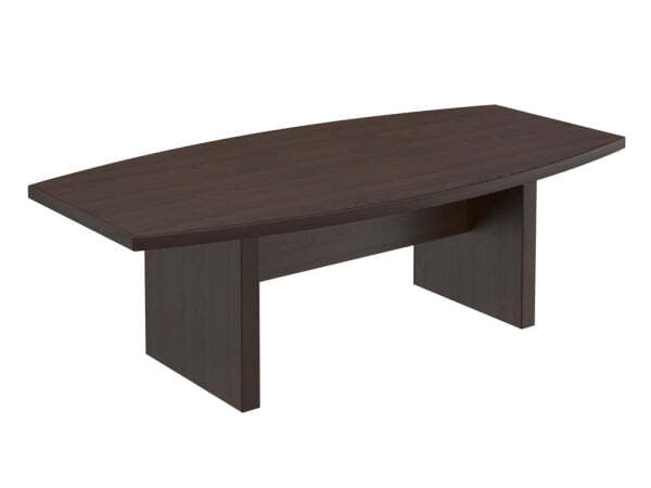 Стол для переговоров фигурный Mark МК 150 2400x1200x760 (Дуб валенсия)