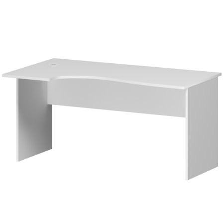 Стол эргономичный левый Арго А-202.ЛВ 1600x900x760 (Белый)