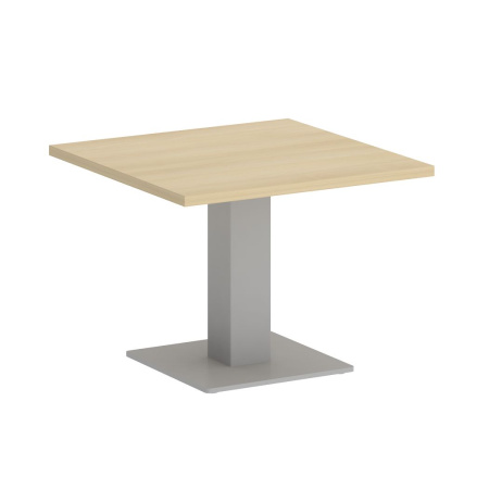 Стол журнальный квадратный VR.SP-5-60.2G 600x600x450 (Акация Лорка/Серый Металл)