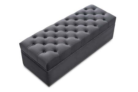 Банкетка Marcele 1000 (1020x420x450) Серый (Серый)