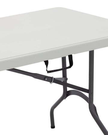 Стол складной чемодан пластиковый Кейт 180 (Стол складной Кейт белый)