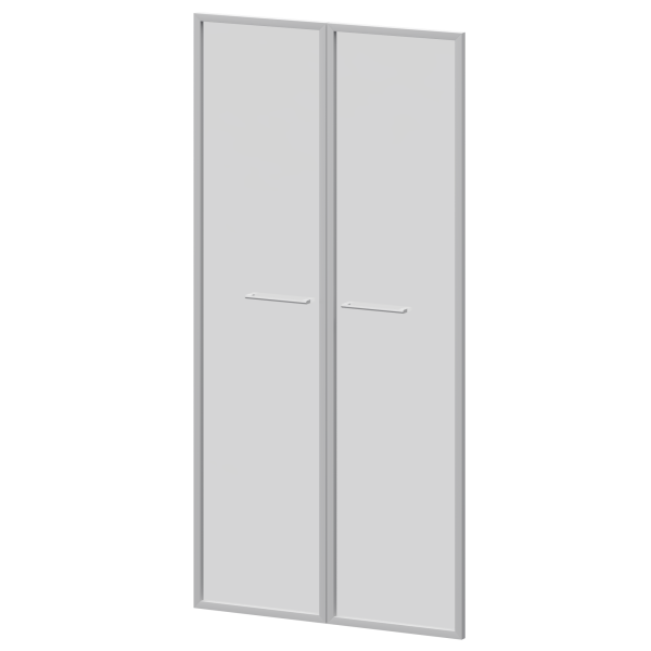 Фасады рамочные стеклянные Кортез KZF-48RS(Б) 784x20x1564 (Тонированный)