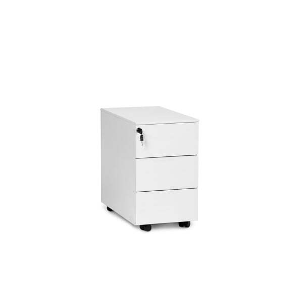 OLA Тумба 3 ящика узкая L32 (Белый)