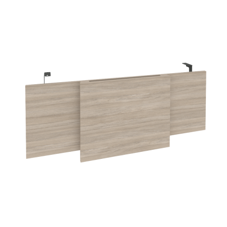 Царга стола руководителя Onix O.M-CSR-3 1140x450x54 (Дуб Аттик/Антрацит)