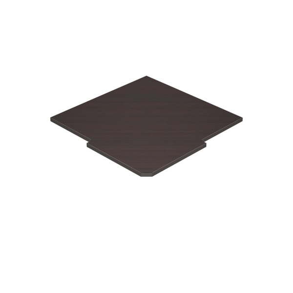 Угловой элемент Стиль 2ЭУ.004 737x737x22 (Венге)