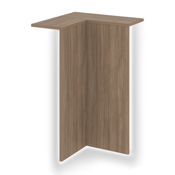 Колонна угловая внутренняя с подсветкой правая для О.R-F.MU.VNUR Onix О.R-KU.VNU.SR 759x759x1175 (Дуб Аризона)