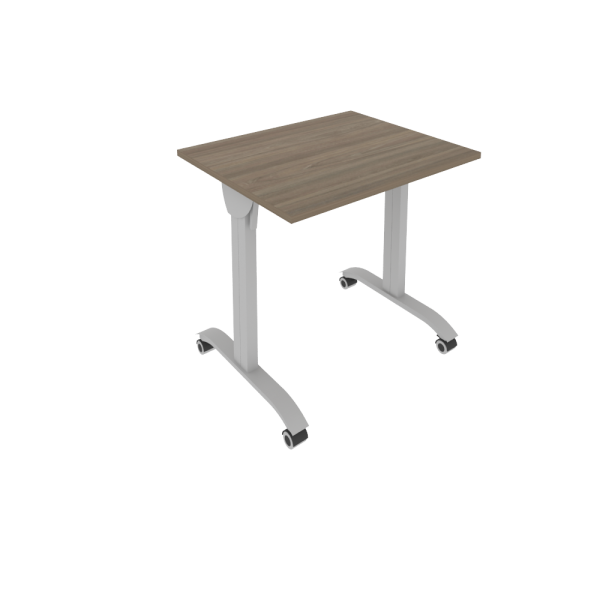 Стол складной мобильный Mobile system СМ-1 800x650x757 (Вяз Благородный/Серый металл)