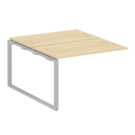 Проходной наборный элемент рабочей станции Metal System Style БО.ПРС-СП-2.2 1200x1475x750 (Акация/Серый металл)