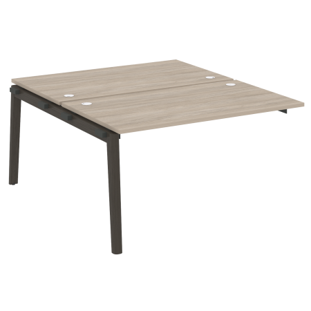 Наборный элемент рабочей станции на деревянных опорах Onix Wood OW.2.NRS-3.8 1380x1635x750 (Дуб Аттик/Дуб Темный)