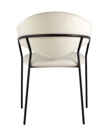 Стул Алексис велюр бежевый (Стул Алексис бежевый)