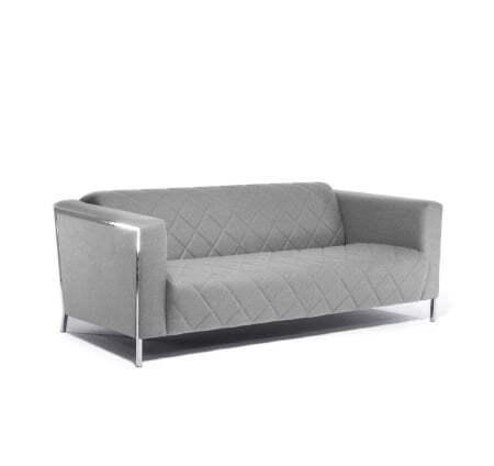 VISPO Диван 2-местный (СВ.СЕРЫЙ)
