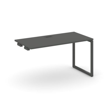 Стол-приставка к опорным элементам SN-4O.OPRS-004 (1580х600х750) (Антрацит/Металл Антрацит)