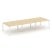 Рабочая станция 2-х сторонняя SN-6P.DRS-082 (3540х1632х750) (Тиквуд Светлый/Металл Антрацит)
