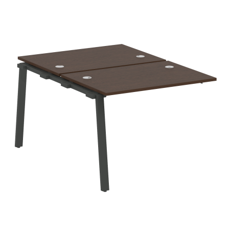 Проходной наборный элемент рабочей станции Metal System Style БА.ПРС-СП-2.1 1000x1475x750 (Венге Цаво/Антрацит металл)