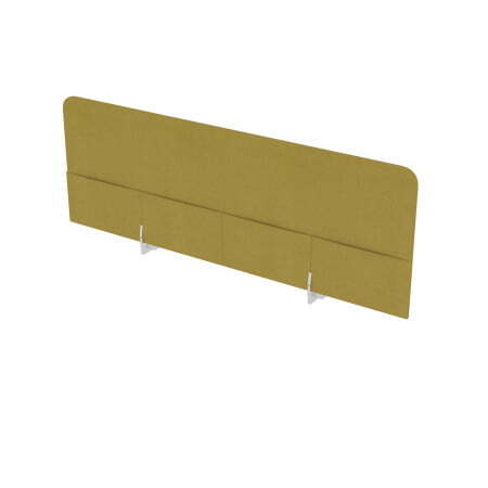 010.БТДК.165 Барьеры мягкие фронтальные для сдвоенного бенч с карманами, двухсторонние (1600x27x500) (RiccoПорошковое покрытие)