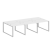 Рабочая станция Metal System Style БО.СМ-6.1 3000x1475x750 (Дуб Наварра/Серый металл)