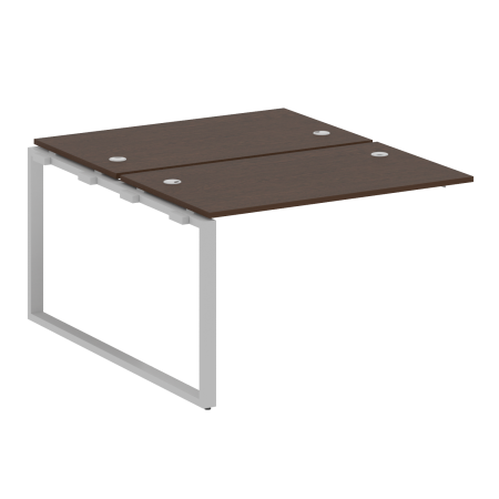 Проходной наборный элемент рабочей станции Metal System Style БО.ПРС-СП-2.2 1200x1475x750 (Венге Цаво/Серый металл)