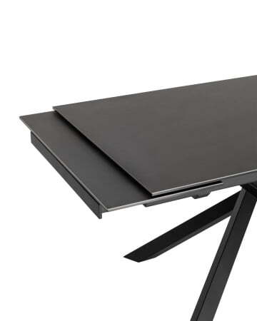 Стол обеденный Альянс раскладной 160-240*90 керамика (Стол обеденный Альянс черный)